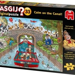 Wasgij Original 33 Stilte Op De Gracht! Puzzel - 1000 Stukjes -Exporteren puzzels winkel 550x458 383