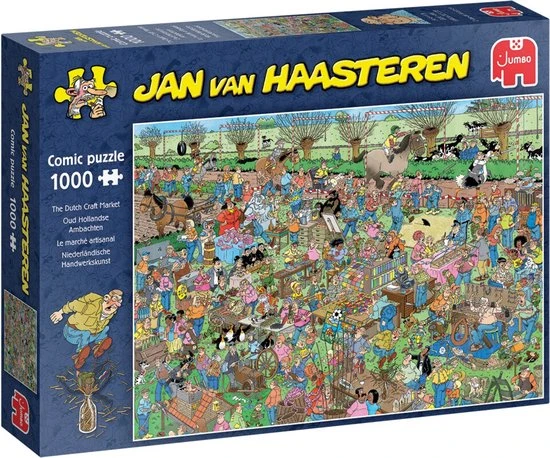 Jan Van Haasteren Oud Hollandse Ambachten Puzzel - 1000 Stukjes 3 Jan Van Haasteren Oud Hollandse Ambachten Puzzel - 1000 Stukjes
