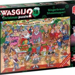 Wasgij Kerstmis Speculaas Bakwedstrijd 2x 1000 Stukjes - Legpuzzel -Exporteren puzzels winkel 550x458 61