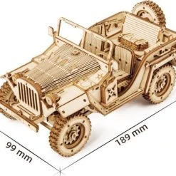 Robotime Modelbouwpakket Army Jeep 18,9 Cm Hout 369-delig 18 Robotime Modelbouwpakket Army Jeep 18,9 Cm Hout 369-delig -Exporteren puzzels winkel 550x459 19