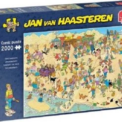 Jan Van Haasteren Zandsculpturen - Legpuzzel 2000 Stukjes 5 Jan Van Haasteren Zandsculpturen - Legpuzzel 2000 Stukjes -Exporteren puzzels winkel 550x459 25