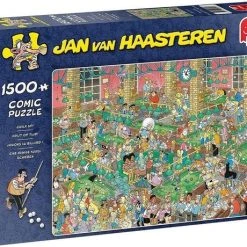 Jan Van Haasteren Krijt Op Tijd! Puzzel - 1500 Stukjes -Exporteren puzzels winkel 550x460 3
