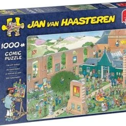 Jan Van Haasteren De Kunstmarkt Puzzel - 1000 Stukjes