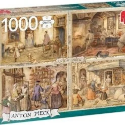 Jumbo Premium Collection Puzzel Anton Pieck Bakkers Uit De 19e Eeuw - Legpuzzel - 1000 Stukjes