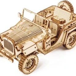 Robotime Modelbouwpakket Army Jeep 18,9 Cm Hout 369-delig 24 Robotime Modelbouwpakket Army Jeep 18,9 Cm Hout 369-delig -Exporteren puzzels winkel 550x462 5