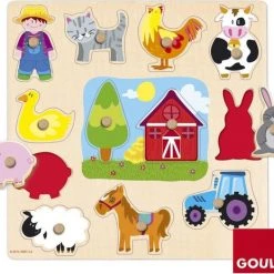 Goula Vormenpuzzel Boerderij Junior Hout 12 Stukjes -Exporteren puzzels winkel 550x464 11
