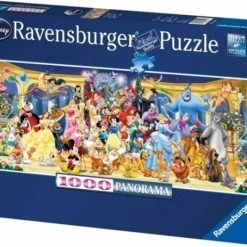 Ravensburger Puzzel Panorama Disney Groepsfoto - Legpuzzel - 1000 Stukjes -Exporteren puzzels winkel 550x464 3