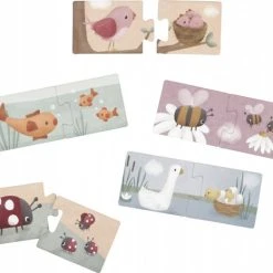 Little Dutch - Duo Puzzel Flowers & Butterflies FSC -Exporteren puzzels winkel 550x466 1