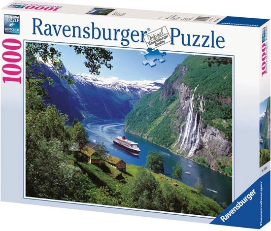 Ravensburger Puzzel Noors Fjord - Legpuzzel - 1000 Stukjes 8 Ravensburger Puzzel Noors Fjord - Legpuzzel - 1000 Stukjes - Afbeelding 6