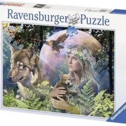 Ravensburger Puzzel Wolven In De Maneschijn - Legpuzzel - 3000 Stukjes -Exporteren puzzels winkel 550x470 6