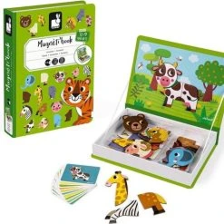 Janod Magnetibook - Dieren -Exporteren puzzels winkel 550x471