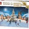 F2Winter Kerstpuzzel 1000 Stukjes, Christmas Village, Legpuzzel Kerst, Kerstmis, Winter, Puzzel -Exporteren puzzels winkel 550x473 2