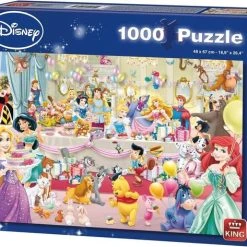 King Disney Puzzel 1000 Stukjes - Birthday Party (68 X 49 Cm)