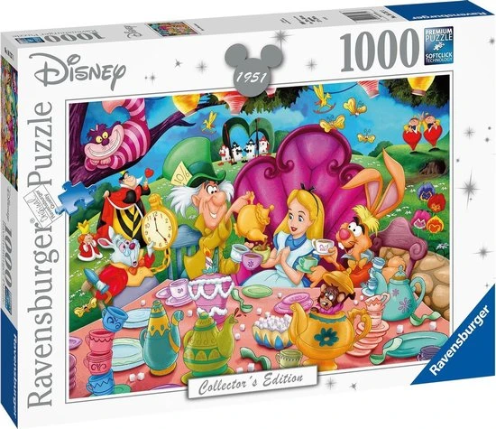 Ravensburger Puzzel Alice In Wonderland - Legpuzzel - 1000 Stukjes 7 Ravensburger Puzzel Alice In Wonderland - Legpuzzel - 1000 Stukjes - Afbeelding 5