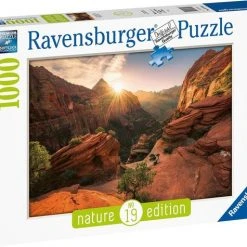 Ravensburger Puzzel Zion Canyon USA - Legpuzzel - 1000 Stukjes 9 Ravensburger Puzzel Zion Canyon USA - Legpuzzel - 1000 Stukjes -Exporteren puzzels winkel 550x475 15