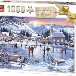 King Schaatsen Puzzel- 1000 Stukjes