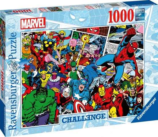 Geen Ravensburger Puzzel Challenge Marvel - Legpuzzel - 1000 Stukjes 5 Geen Ravensburger Puzzel Challenge Marvel - Legpuzzel - 1000 Stukjes - Afbeelding 3