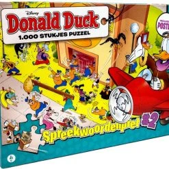 Donald Duck Puzzel - Spreekwoordenpret Geldpakhuis 1000 Stukjes -Exporteren puzzels winkel 550x477 8