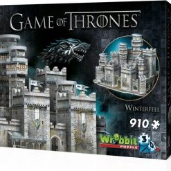 Wrebbit Puzzles Winterfell - Game Of Thrones 3D Puzzel 910 Stukjes