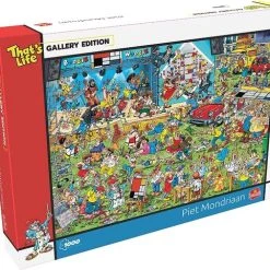 Goliath That's Life Gallery Edition: Piet Mondriaan - 1000 Puzzelstukjes - Legpuzzel (68x48cm) -Exporteren puzzels winkel 550x482 2
