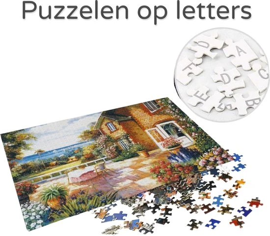 Happy Puzzle Jigsaw Legpuzzel - Huistuin - Puzzel 1000 Stukjes Volwassenen Legpuzzels - Natuur - Stad - Kunst - Hobby Speelgoed - Legpuzzels Volwassenen Kinderen - 50*70 Cm 4 Happy Puzzle Jigsaw Legpuzzel - Huistuin - Puzzel 1000 Stukjes Volwassenen Legpuzzels - Natuur - Stad - Kunst - Hobby Speelgoed - Legpuzzels Volwassenen Kinderen - 50*70 Cm - Afbeelding 2