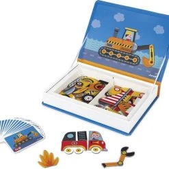 Janod Magnetibook - Racers -Exporteren puzzels winkel 550x483