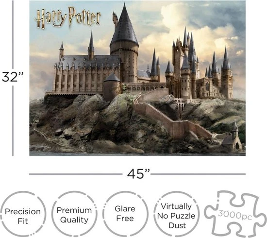 Aquarius Harry Potter - Hogwarts / Zweinstein Jigsaw Puzzle / Puzzel 5 Aquarius Harry Potter - Hogwarts / Zweinstein Jigsaw Puzzle / Puzzel - Afbeelding 3