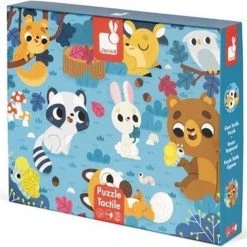 Janod | Voelpuzzel Bosdieren -Exporteren puzzels winkel 550x495 4