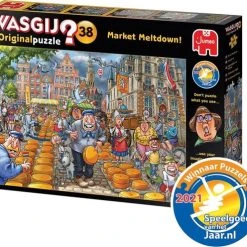 Wasgij Original 38 Kaasalarm Puzzel - 1000 Stukjes -Exporteren puzzels winkel 550x496 1
