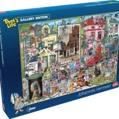 Goliath That's Life Gallery Edition: Johannes Vermeer - 1000 Puzzelstukjes - Legpuzzel (68x48cm)