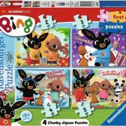 Ravensburger Bing Bunny - My First Puzzels - 2+3+4+5 Stukjes - Kinderpuzzel -Exporteren puzzels winkel 550x496 17
