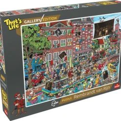 Goliath That's Life Gallery Edition: Rembrandt Van Rijn - 1000 Puzzelstukjes - Legpuzzel (68x48cm)