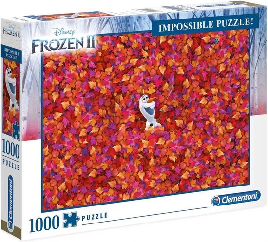 Clementoni Legpuzzel Disney Frozen 2 - Impossible 1000 Stukjes 7 Clementoni Legpuzzel Disney Frozen 2 - Impossible 1000 Stukjes - Afbeelding 5