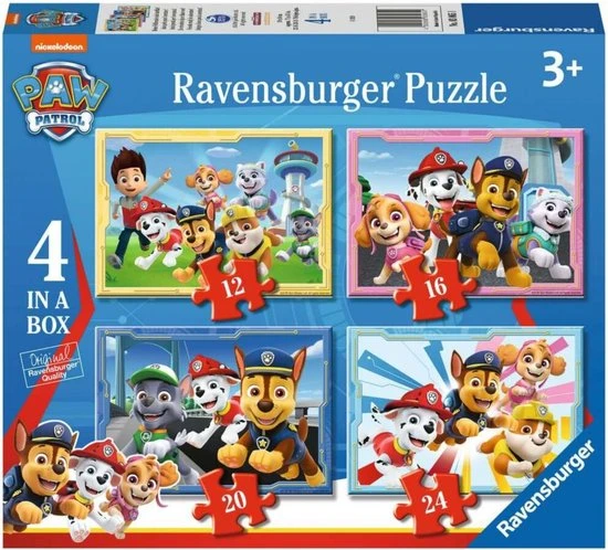 Ravensburger PAW Patrol - Puzzel - 4inbox - 12+16+20+24 Stukjes 9 Ravensburger PAW Patrol - Puzzel - 4inbox - 12+16+20+24 Stukjes - Afbeelding 7