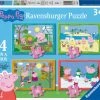 Ravensburger Puzzel Peppa Pig: 4 Seizoenen - 12+16+20+24 Stukjes -Exporteren puzzels winkel 550x499
