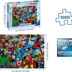 Geen Ravensburger Puzzel Challenge Marvel - Legpuzzel - 1000 Stukjes 12 Geen Ravensburger Puzzel Challenge Marvel - Legpuzzel - 1000 Stukjes -Exporteren puzzels winkel 550x503 7