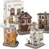 CubicFun Harry Potter - Diagon Alley Set (4x 3d Puzzel, 272 Stukjes) -Exporteren puzzels winkel 550x508 10
