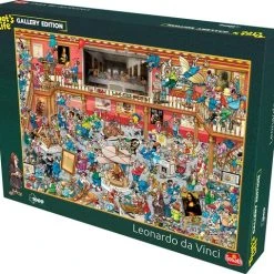 Goliath That's Life Gallery Edition: Leonardo Da Vinci - 1000 Puzzelstukjes - Legpuzzel (68x48cm) -Exporteren puzzels winkel 550x508 7