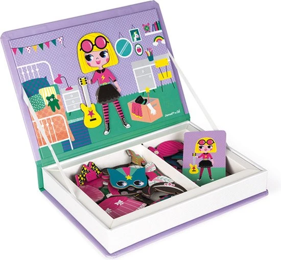 Janod Magnetibook - Verkleedfeest Meisjes 17 Janod Magnetibook - Verkleedfeest Meisjes - Afbeelding 15