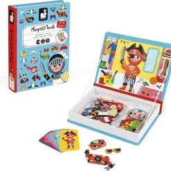 Janod Magnetibook - Verkleedfeest Jongens -Exporteren puzzels winkel 550x509 2