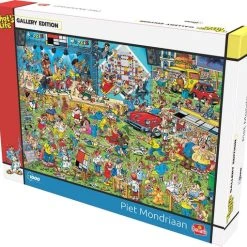 Goliath That's Life Gallery Edition: Piet Mondriaan - 1000 Puzzelstukjes - Legpuzzel (68x48cm) -Exporteren puzzels winkel 550x510 6