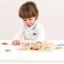 New Classic Toys Houten Legpuzzel Safari Dieren - 8 Puzzelstukjes - FSC 100%-gecertificeerd Hout 15 New Classic Toys Houten Legpuzzel Safari Dieren - 8 Puzzelstukjes - FSC 100%-gecertificeerd Hout -Exporteren puzzels winkel 550x511 4