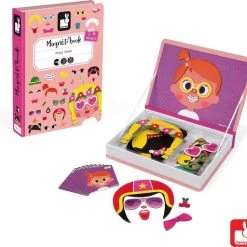 Janod Magnetibook - Gekke Gezichten Meisjes 24 Janod Magnetibook - Gekke Gezichten Meisjes -Exporteren puzzels winkel 550x512 2