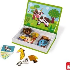 Janod Magnetibook - Dieren -Exporteren puzzels winkel 550x512