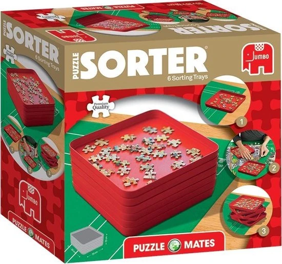 Jumbo Puzzle Mates Puzzle Sorter Puzzelsorteerder - Puzzelsorteerbak 17 Jumbo Puzzle Mates Puzzle Sorter Puzzelsorteerder - Puzzelsorteerbak - Afbeelding 15