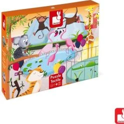 Janod Voelpuzzel - Een Dag In De Dierentuin -Exporteren puzzels winkel 550x516 3