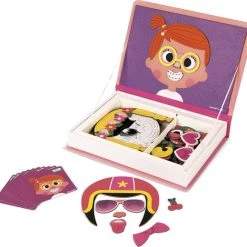 Janod Magnetibook - Gekke Gezichten Meisjes 22 Janod Magnetibook - Gekke Gezichten Meisjes -Exporteren puzzels winkel 550x519 1
