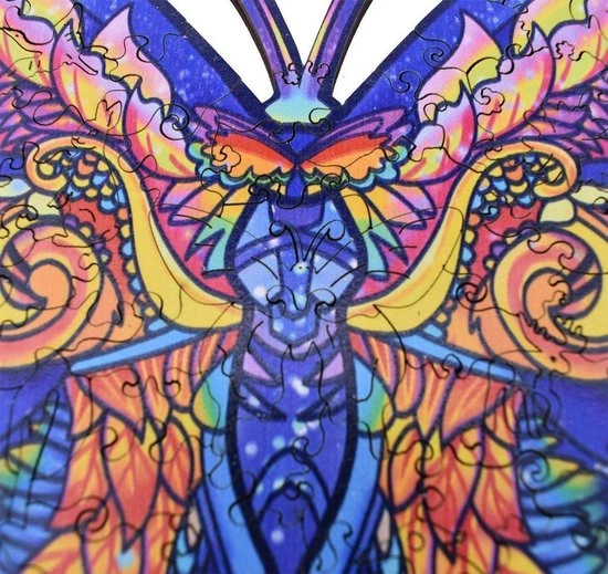 Jigsaw Legpuzzel Mystery Vlinder 036 A3 | Houten Puzzel | 200 Stukjes | Dierenpuzzel In Meer Dan 50 Verschillende Modellen 5 Jigsaw Legpuzzel Mystery Vlinder 036 A3 | Houten Puzzel | 200 Stukjes | Dierenpuzzel In Meer Dan 50 Verschillende Modellen - Afbeelding 4