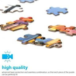 Happy Puzzle Puzzel Volwassenen 1000 Stukjes - Legpuzzels ''Vuurballon'' 50*70 Cm - Met Extra Voorbeeldposter - Museum Puzzel - Natuur - Dieren - Stad - Kunst - Hobby Speelgoed - Legpuzzels Volwassenen Kinderen- Puzzels -Exporteren puzzels winkel 550x522 2