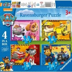 Ravensburger PAW Patrol: Puppies Op Pad - 12+16+20+24 Stukjes -Exporteren puzzels winkel 550x527 1